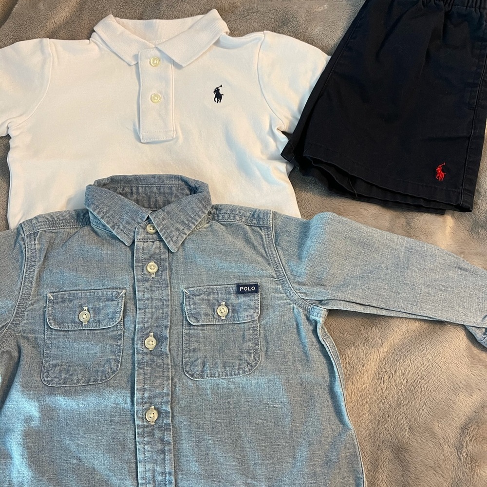 Toddler Boys’ Ralph Lauren Polo Bundle 🎁